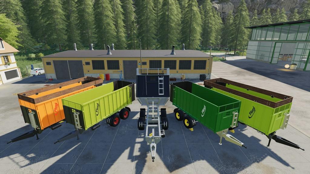 FS19 - Fliegl TMK266 Bull Trailer V1.2