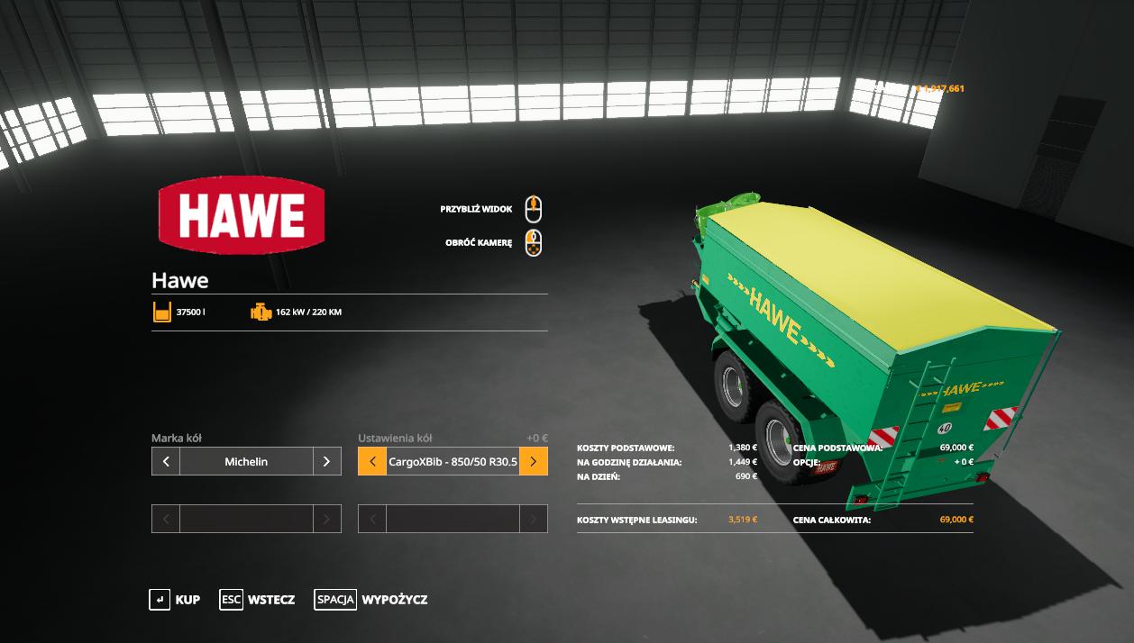 FS19 - Hawe ULW 2600 Trailer V0.2