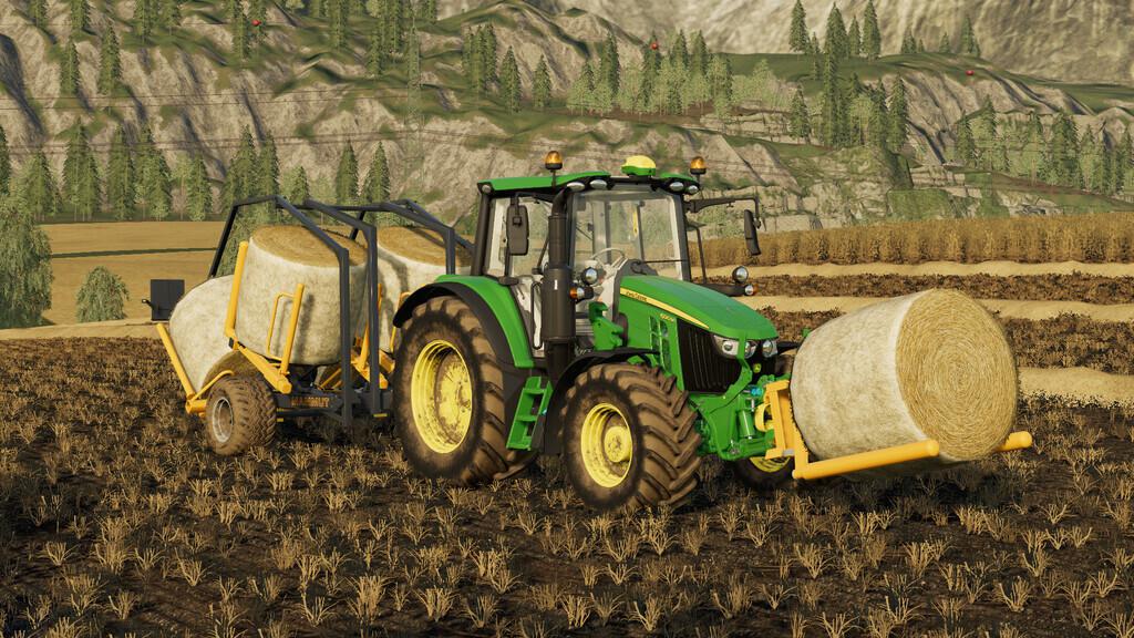 FS19 - Mammut Roundbale Fork V1.0