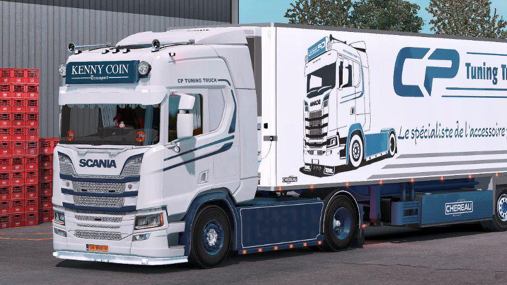 ETS2 - Scania R Kenny Coin Skin V1.0 (1.37.x)