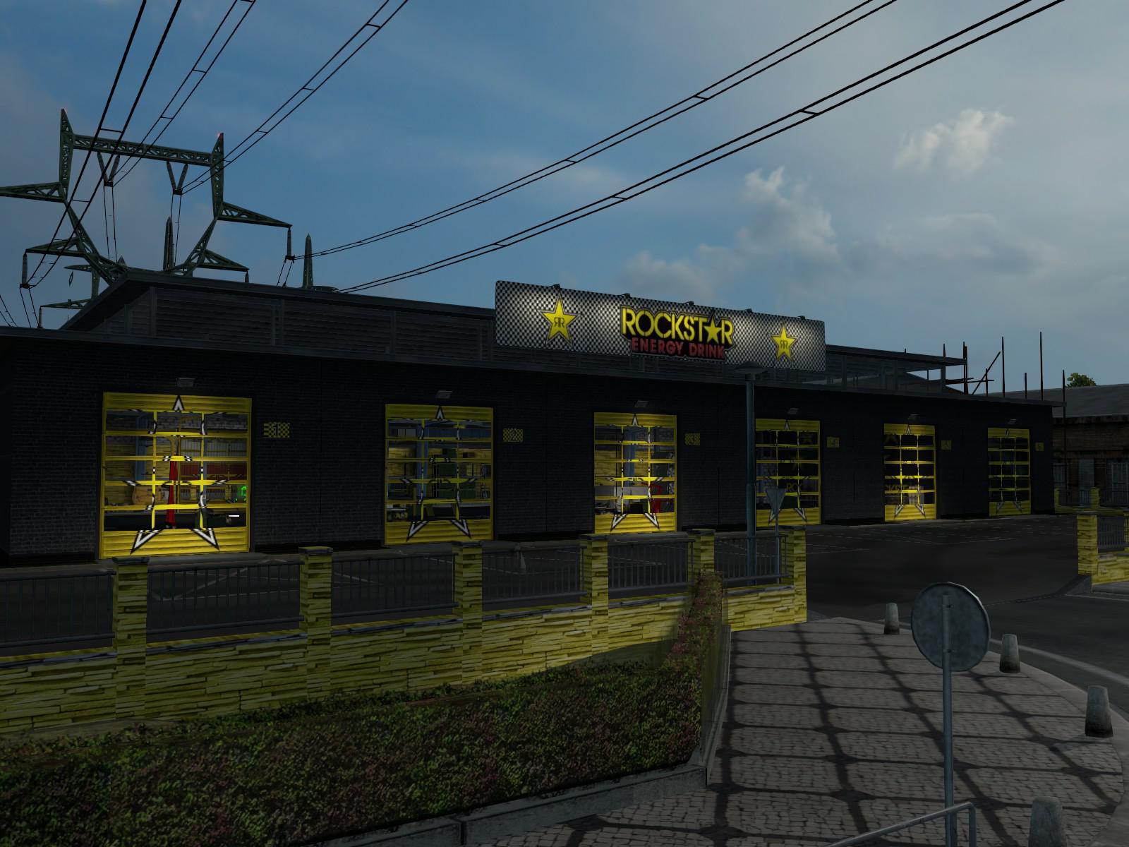 ETS2 - Rockstar Energy Skin Pack V1 (1.37.x)