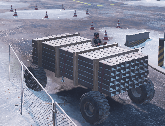 SnowRunner - Metal Beams Truck
