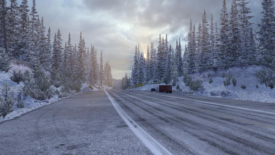 ATS - Frosty Winter Weather Mod V3.0 (1.39.x)