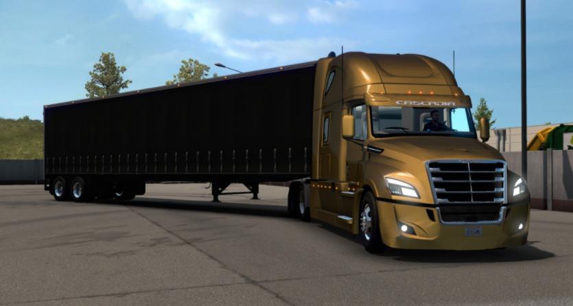 ETS2 - Ownable Nuvan Curtain Trailer (1.38.x)