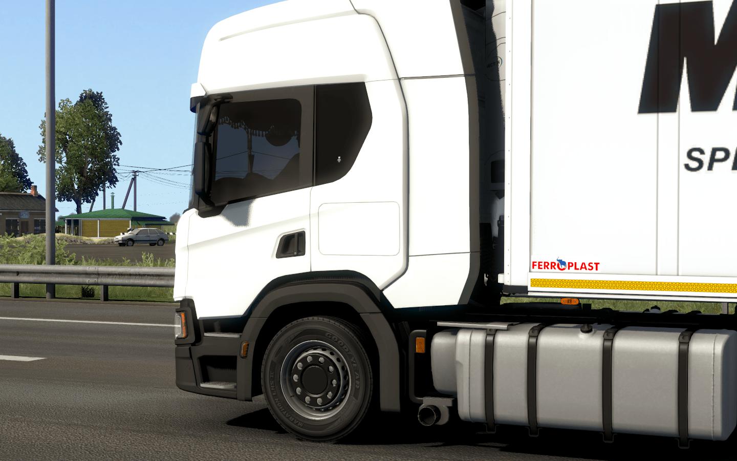 ETS2 - Side Window Tinting for Scania P G R S (1.38.x)