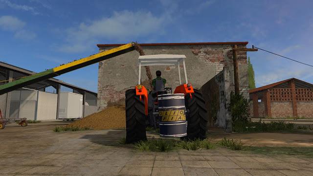 FS19 - Barile Olio Fiat 550kg V1.0