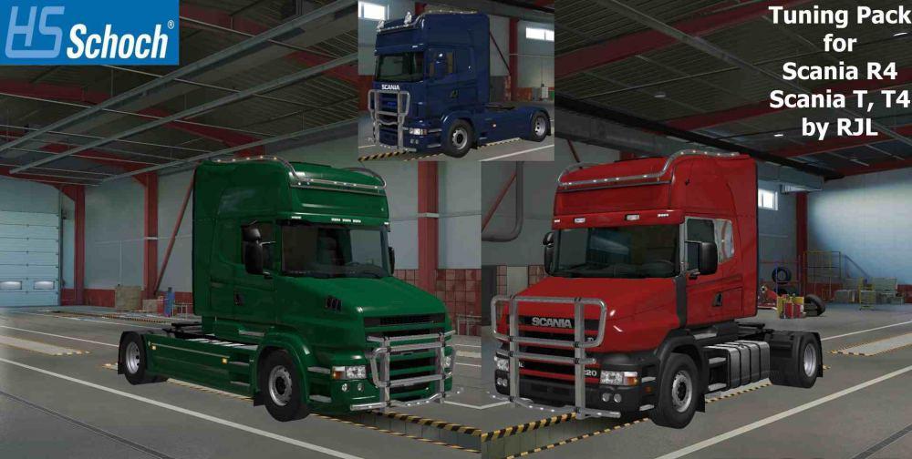 ETS2 - HS-Schoch Tuning Pack for RJL V0.3 (1.38.x)