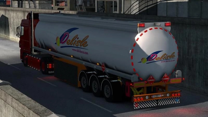 ETS2 - Fuel Cistern Trailer V1.1 (1.40.x)