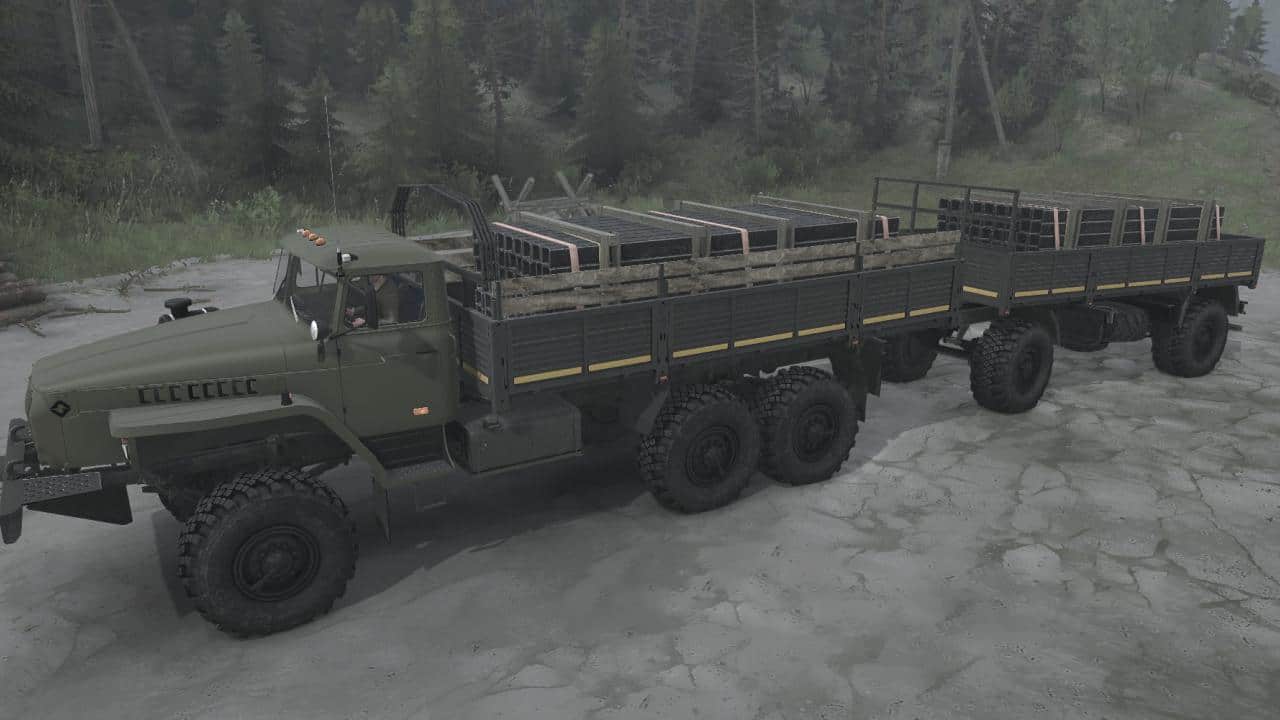 Spintires:Mudrunner - Ural-4320 Truck V29.07.20