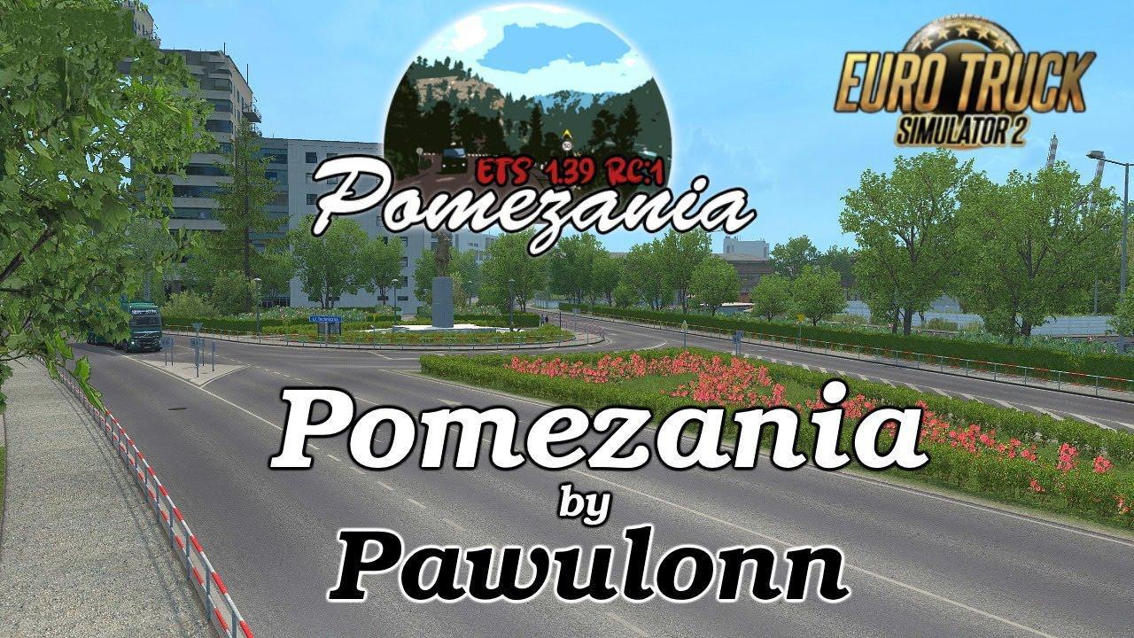 ETS2 - Pomezania Map Scale 1:1 V1.1 (1.40.x)