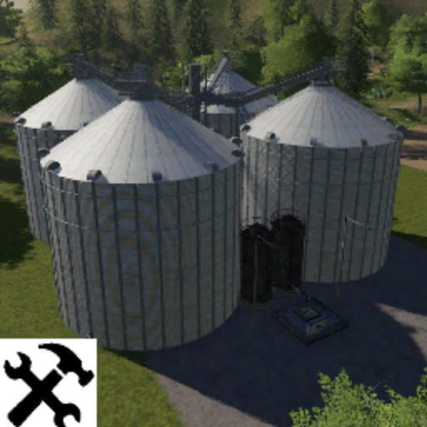 FS19 - Courtyard Silos V3.5
