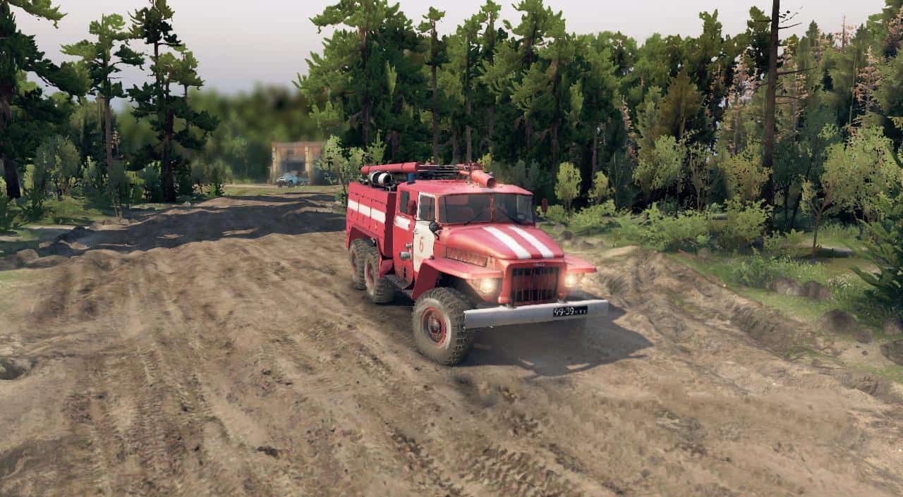 Spintires - Ural-375 Ac-40 Svpch-6 Pripyat V16.12.19
