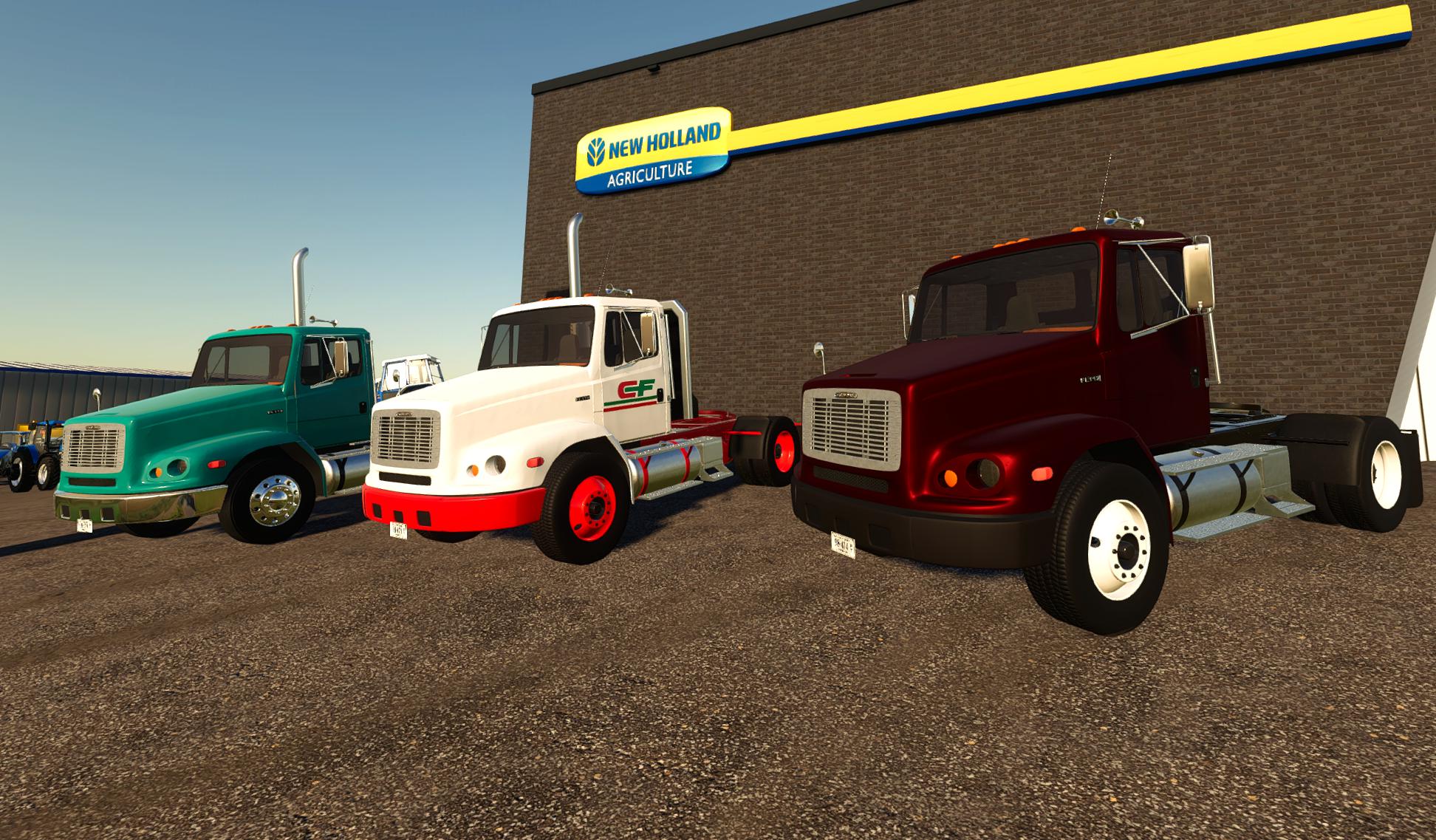 FS19 - Freightliner FL112 Day Cab Truck V1