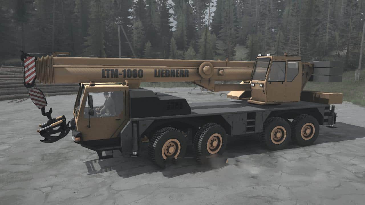 Spintires:Mudrunner - Liebherr LTM-1060/2 V26.04.20