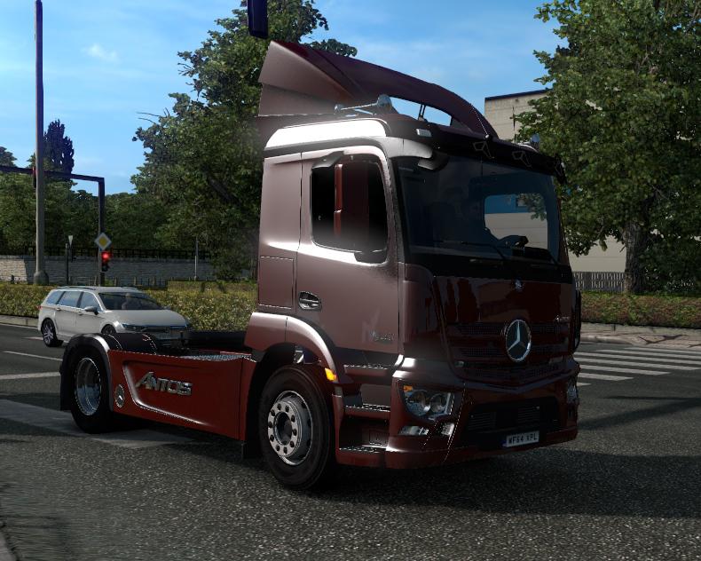 Ets2 - Mercedes Antos (1.36.x) 