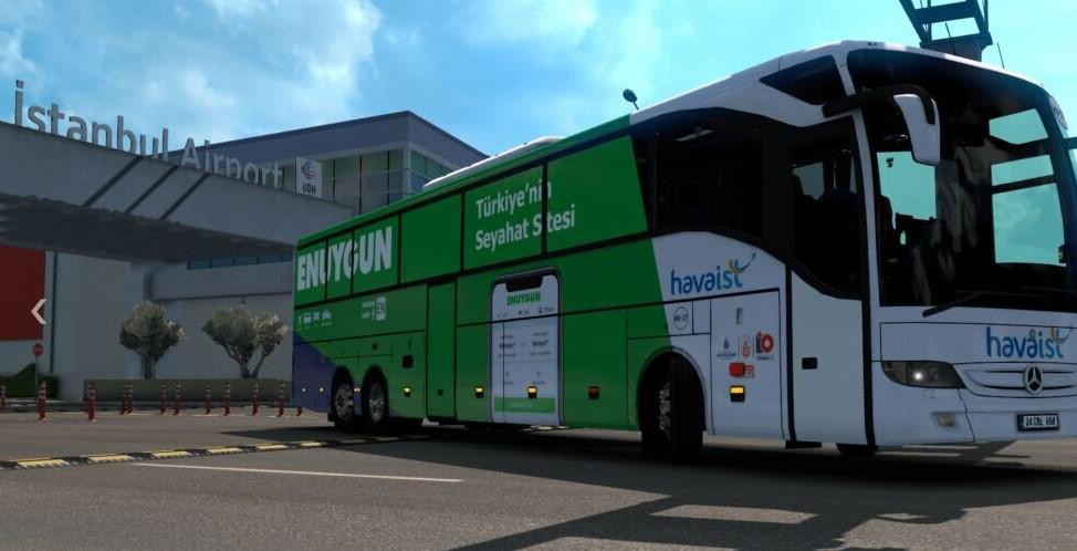 ETS2 - Tourismo 17Rhd Havaist Skin (1.39.x)