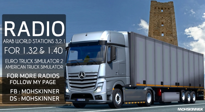 ETS2 - Arab World Stations V3.2.1 (1.40.x)