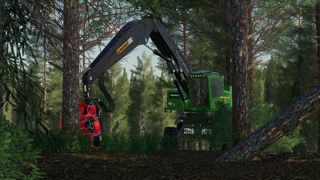 FS19 - John Deere 959MH Tracked Harvester V2