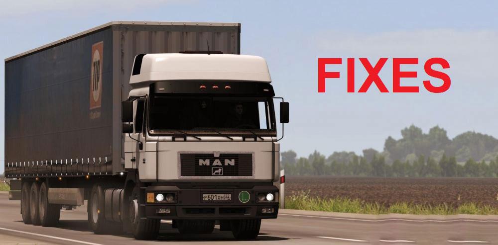 ETS2 - Man F2000 414 Comandor Fixes (1.35.x)
