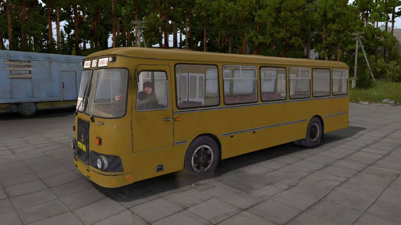 Spintires- LiAZ-677 Bus V1.0