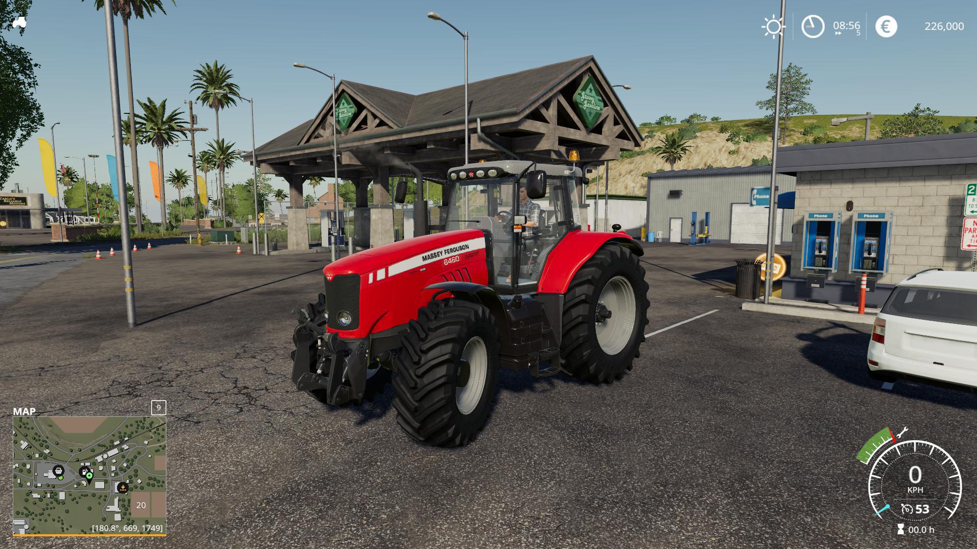 Fs19 Massey Ferguson 6400 Tractor V10 Farming Simulator 19 Modsclub 8008