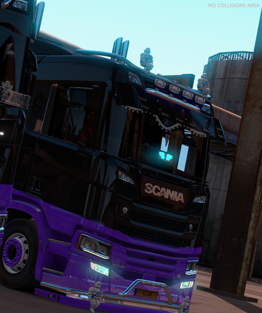 ETS2 - Scania R 2016 Green Light [Support Multi Player] V1.0 (1.36.x)