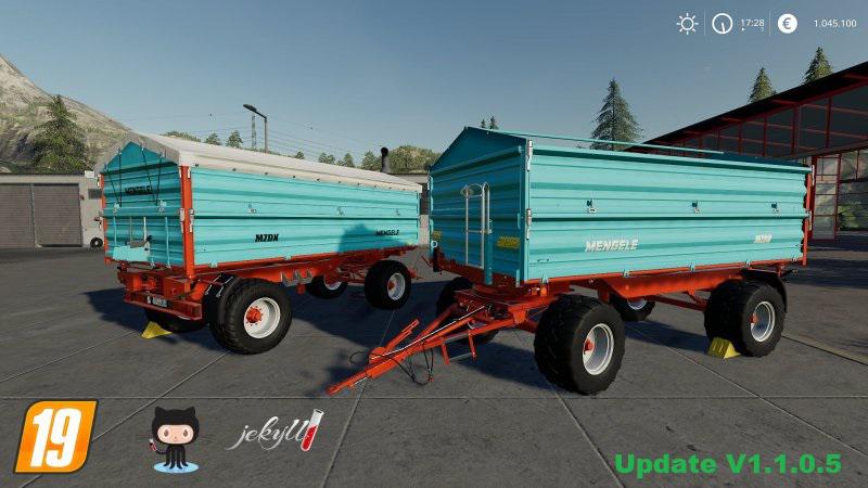 FS19 - Mengele MEDK Trailer V1.1.0.5