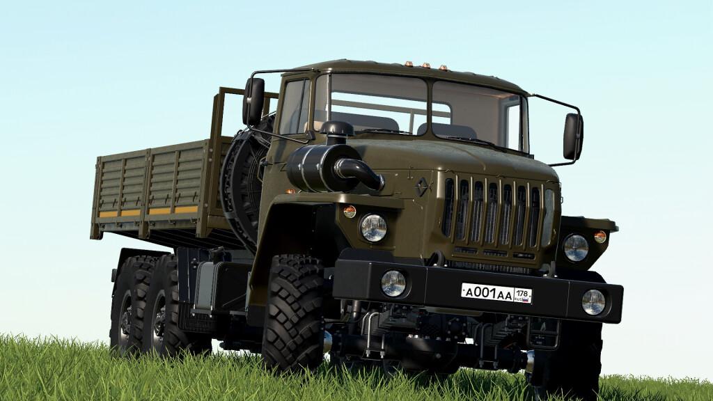 FS19 - Ural 4320/4320-60 Flatbed Truck V1.0