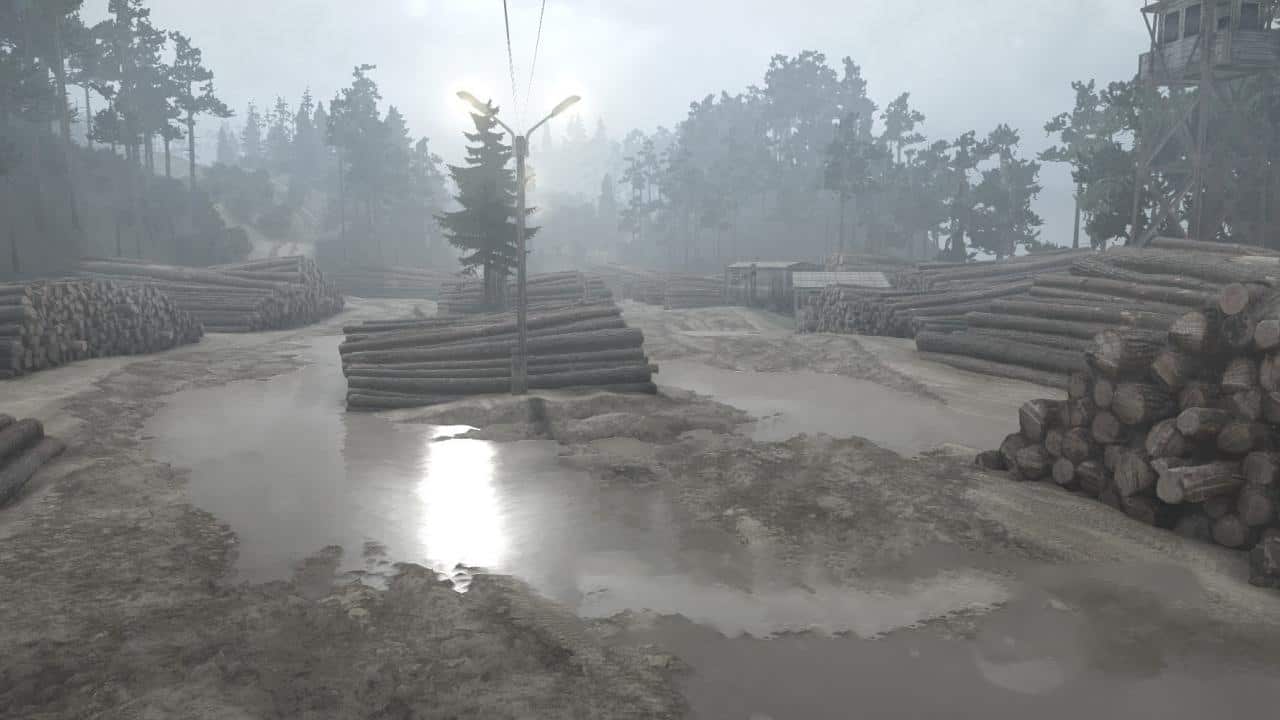 Spintires:Mudrunner - Tezba Dreva Map V09.29.20