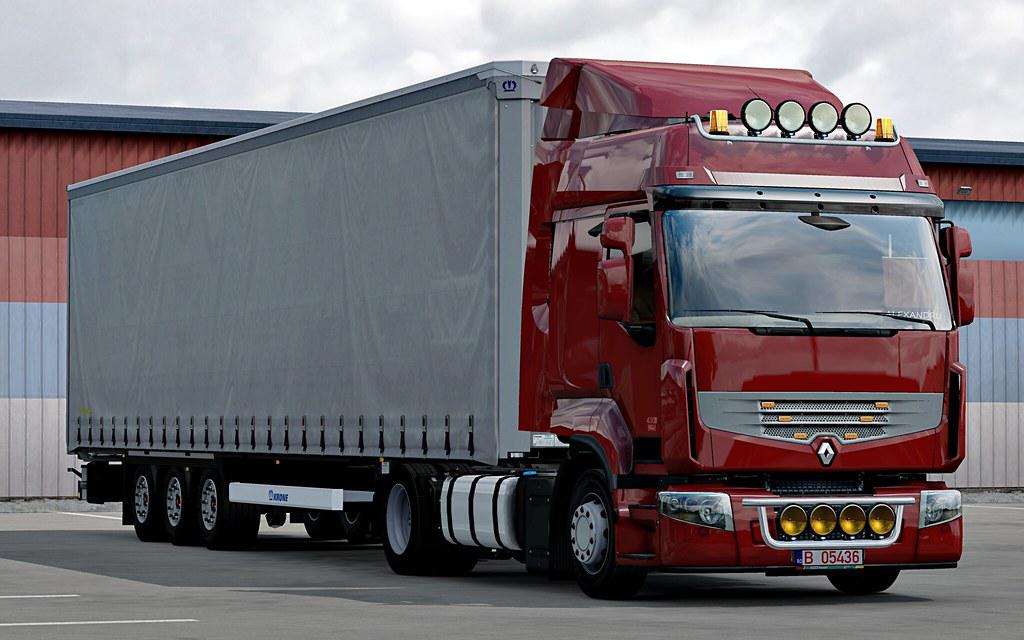 Ets2 Renault Premium Truck V1 0 1 36 X Euro Truck Simulator 2 Mods Club