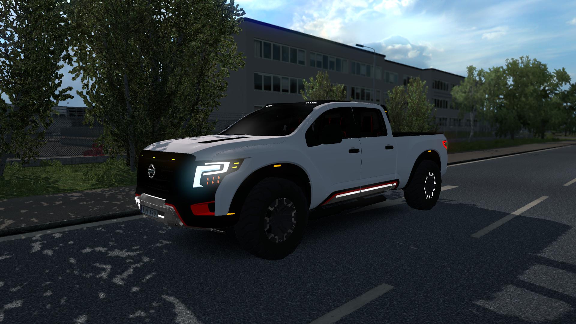 Ets Nissan Titan Warrior X Euro Truck Simulator Mods Club