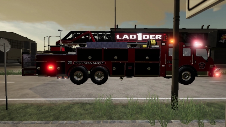FS19 - Pierce Velocity Ladder V1.0