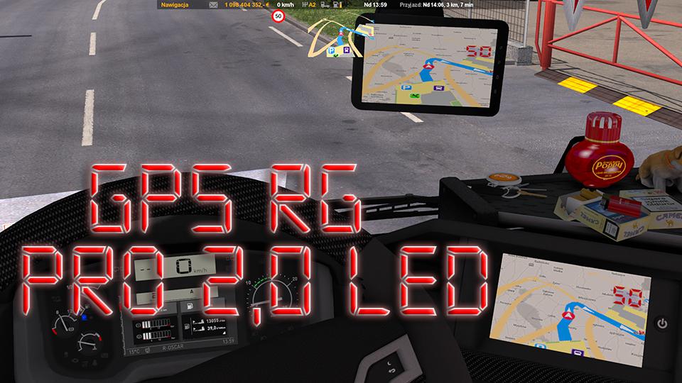 ETS2 - GPS RG Pro Led V2.0 (1.35.X)