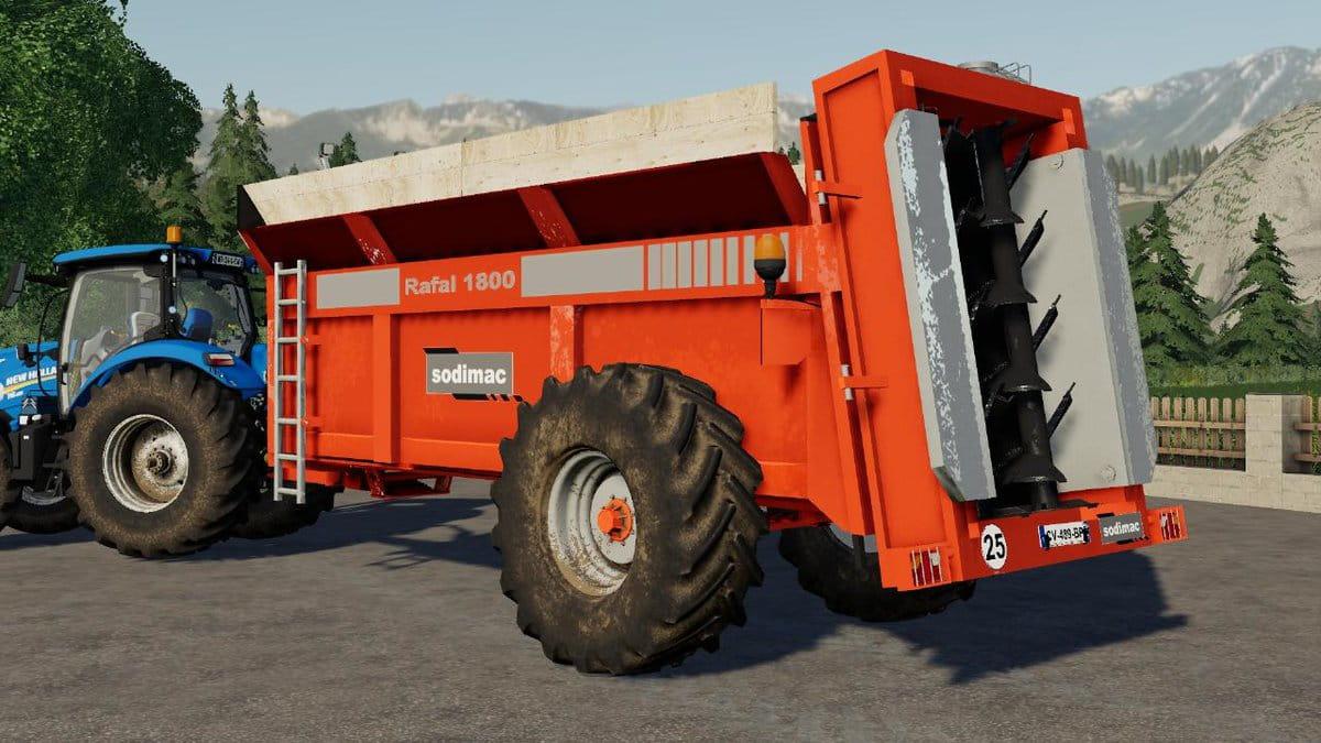 FS19 - Sodimac Rafal 1800 Trailer V1.0