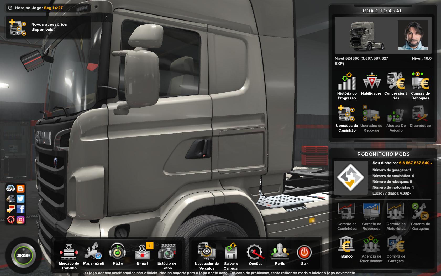 ETS2 - Road to Aral Profile Mod V1.1 (1.35.x)