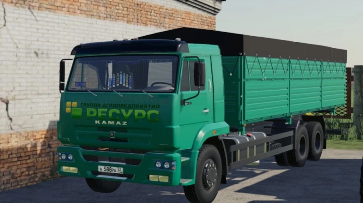 FS19 - Kamaz 65117 Grain Truck V1.1