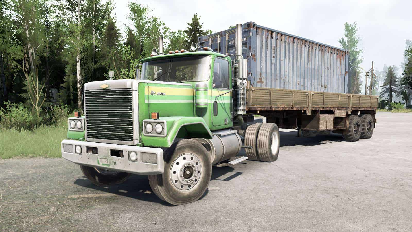 Spintires:Mudrunner - Chevrolet Bison 4x2 Truck