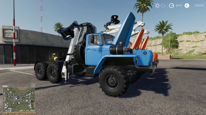 FS19 - Ural 44202 with Manipulator V1.7