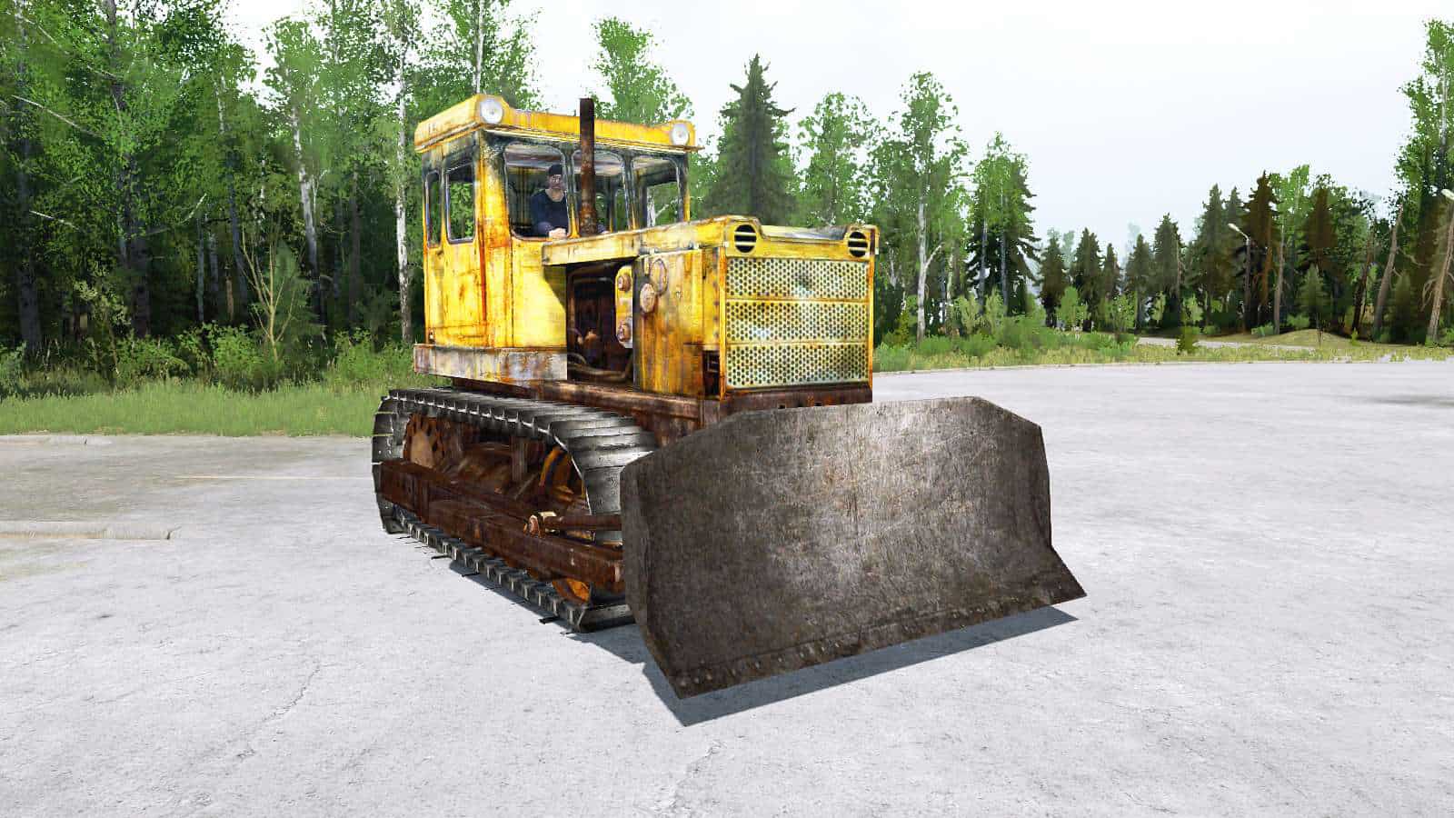Spintires:Mudrunner - T-130 Tractor