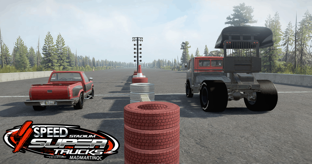 SnowRunner - Stadium Super Truck Map V1.0