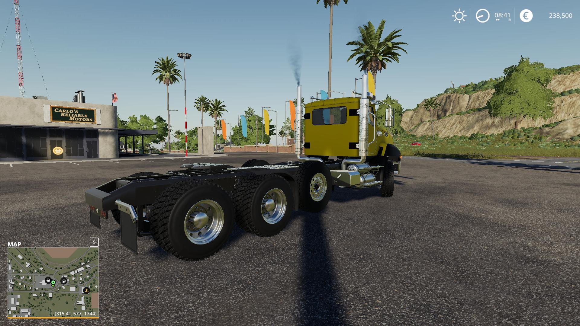 FS19 - Caterpillar CT660 Truck V1 | Farming Simulator 19 | Mods.club