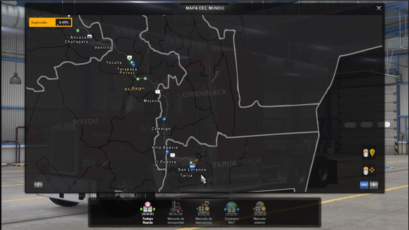 ATS - Bolivia Map V1.1 (1.38.x) | American Truck Simulator | Mods.club