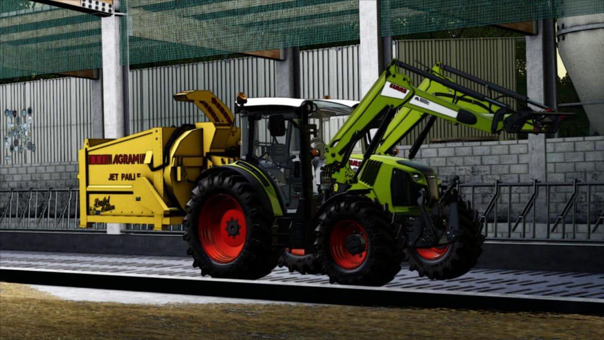 FS19 - Pailleuse Agram Jet Paille Yellow V1.0