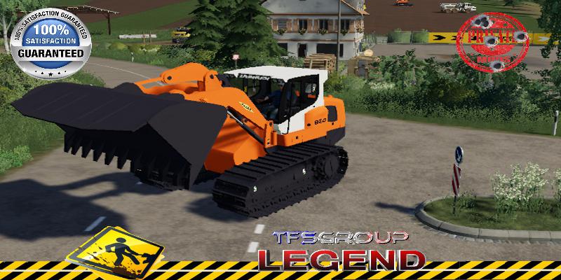 FS19 - Liebherr LR 834 Colas V1.5 | Farming Simulator 19 | Mods.club