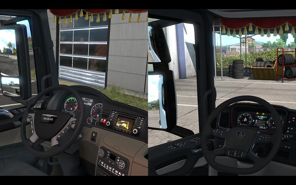 ETS2 - Unlimited Seat for All Truck (1.35.X)