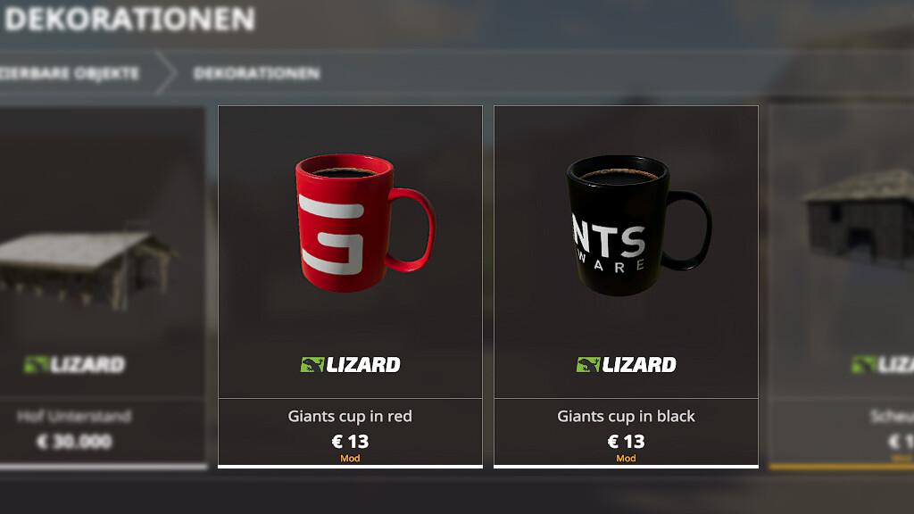 FS19 - Giants Cup In Red And Black V1.0