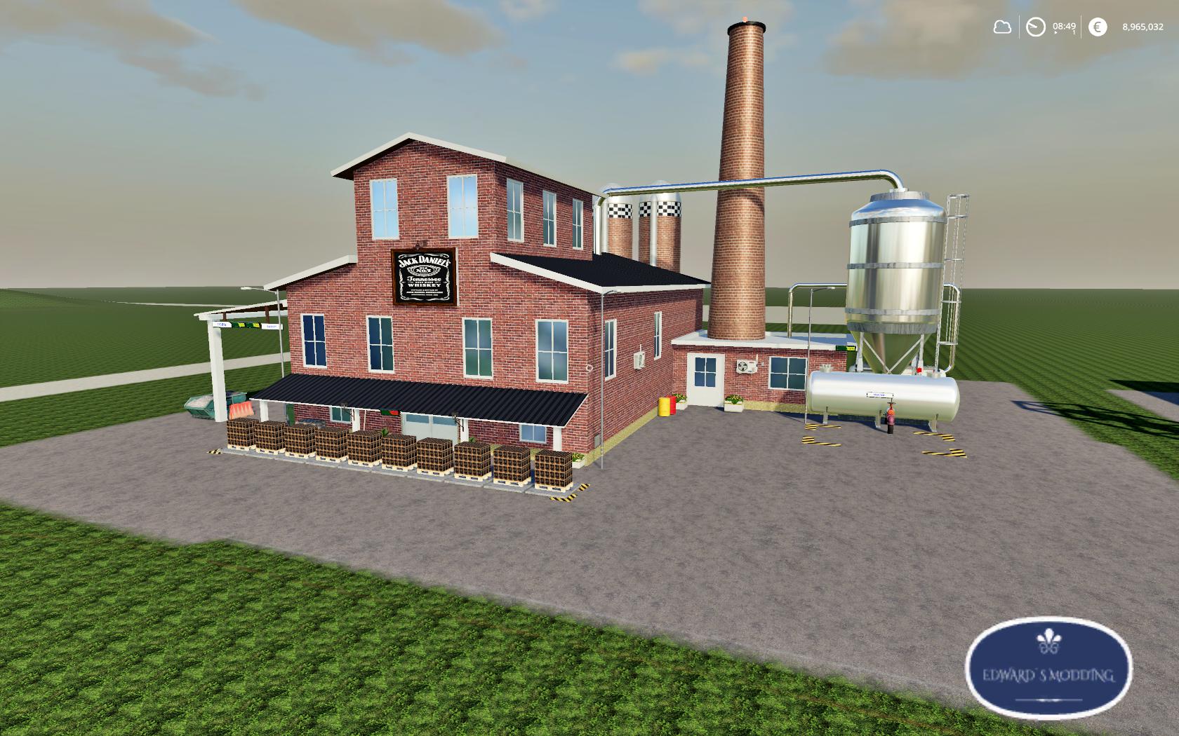 FS19 - Placeable Whiskey Distillery Final