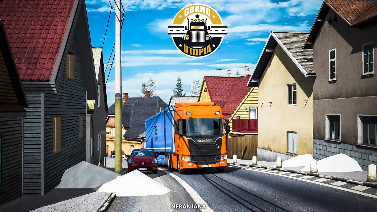 Ets2 Grand Utopia Map V2 0 1 38 X Euro Truck Simulator 2 Mods Club