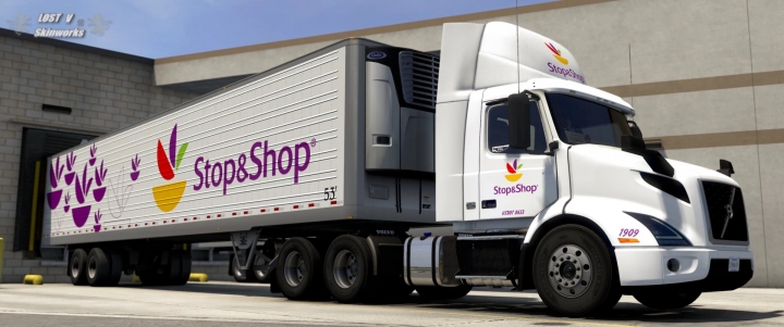 ATS - Stop and Shop Volvo VNR Combo Pack V1.0 (1.40.x)