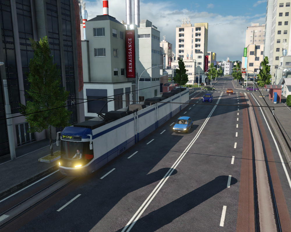 Transport Fever 2 - Cargotrams